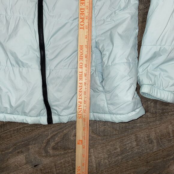 Free Country Women’s Lightweight Zip up Jacket Aqua Blue Fleece Lined Size XL - Picture 4 of 9